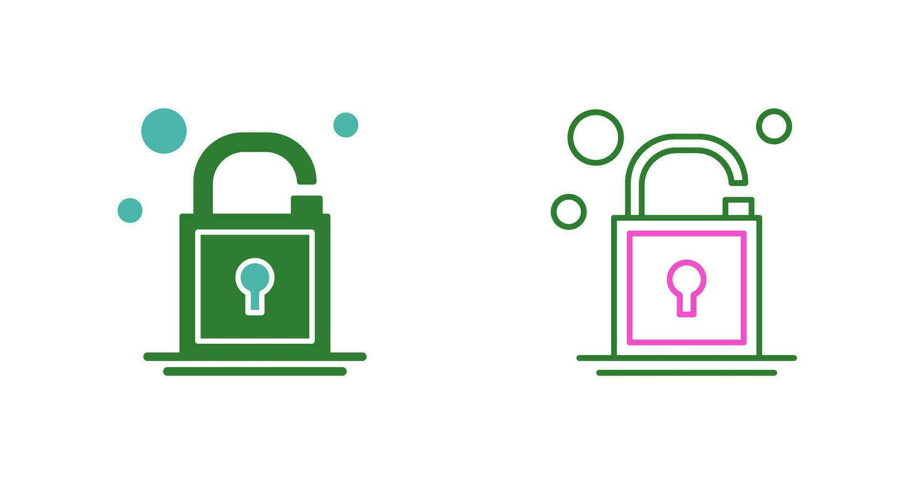 Open Lock Vector Icon