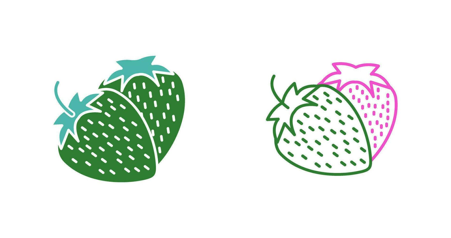 Strawberry Vector Icon