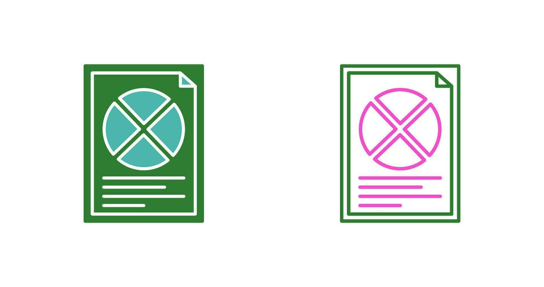 Pie Chart Vector Icon