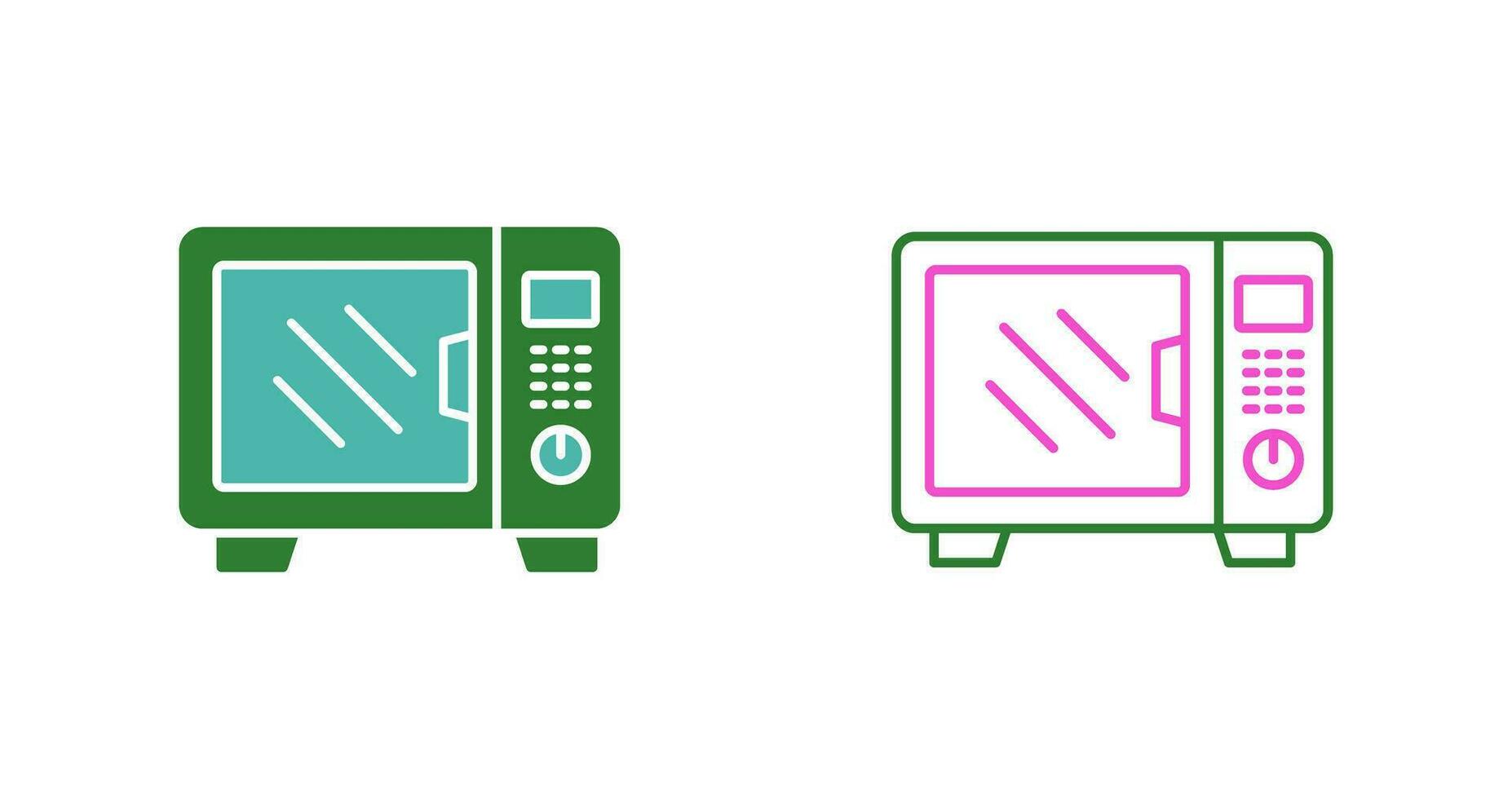Microwave Vector Icon