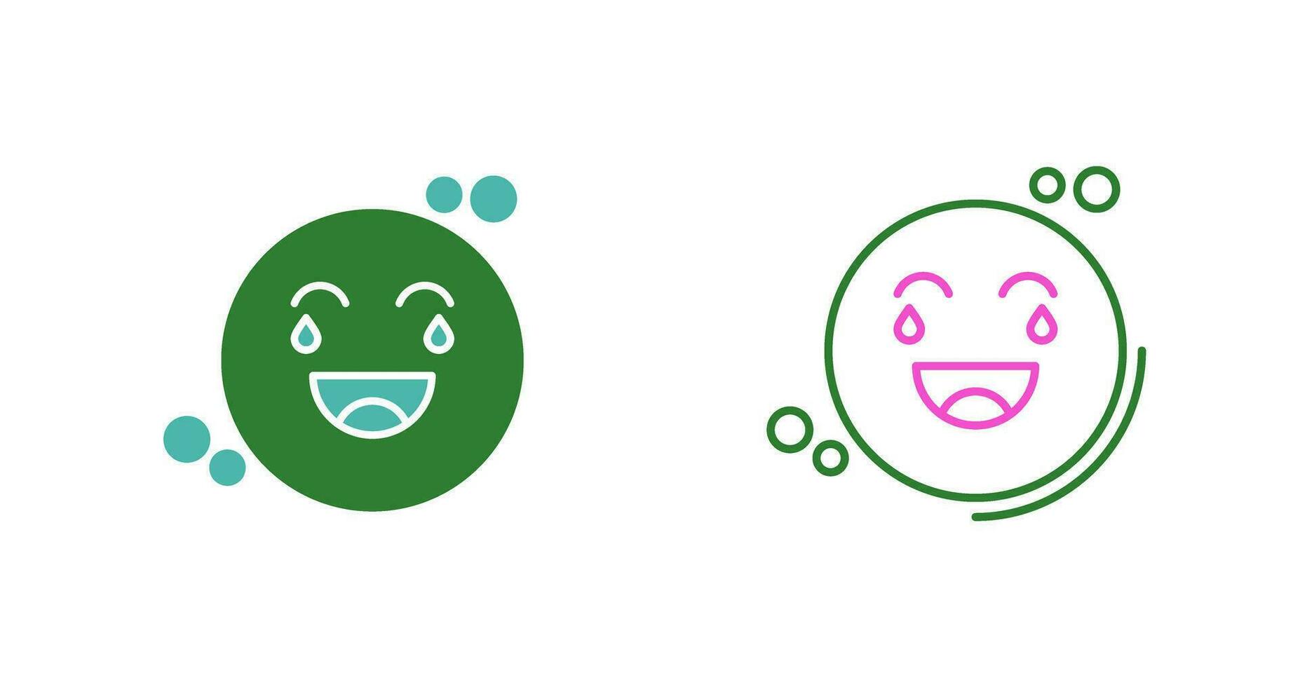 Loughing Vector Icon