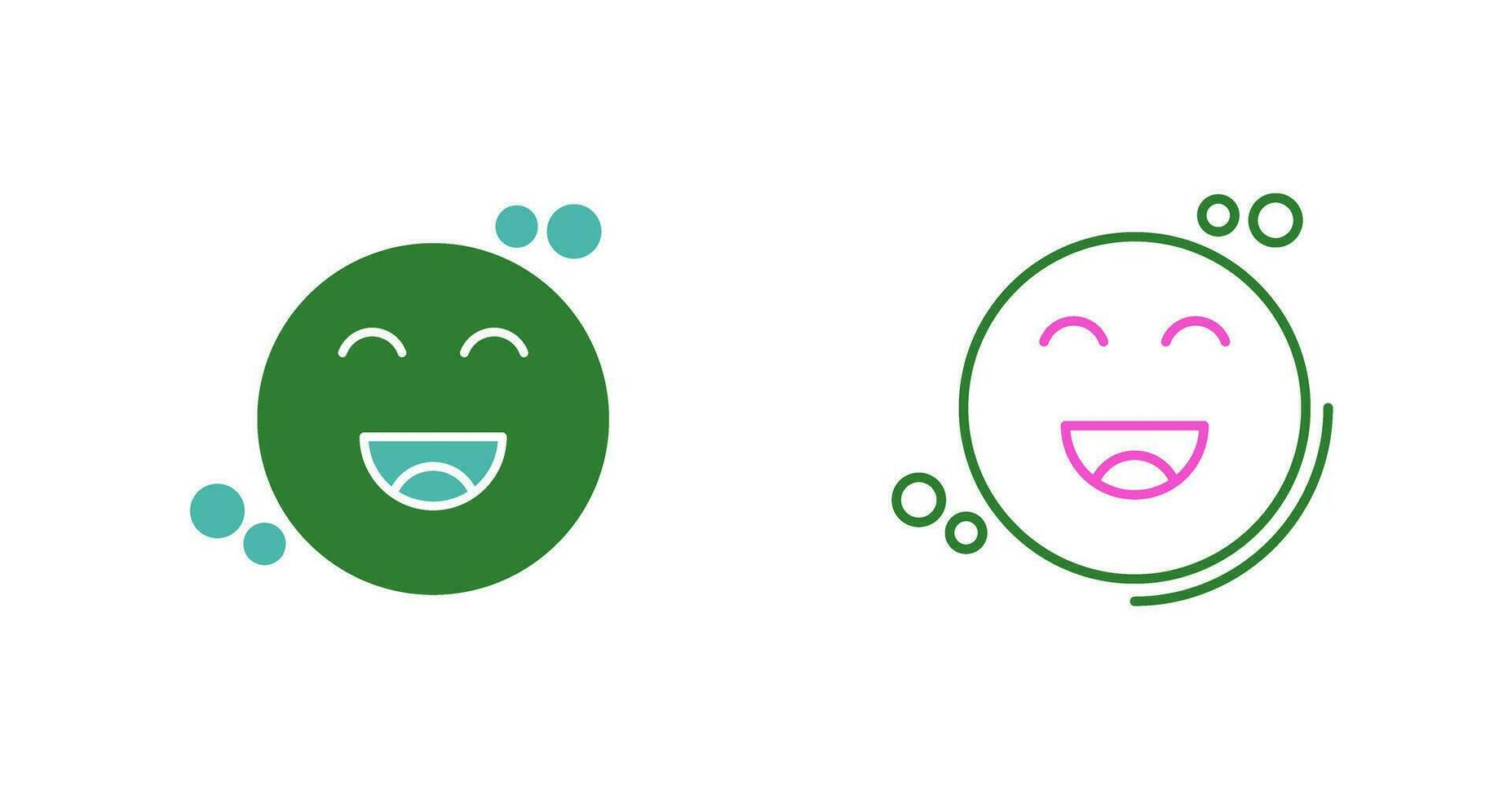 Happiness Vector Icon