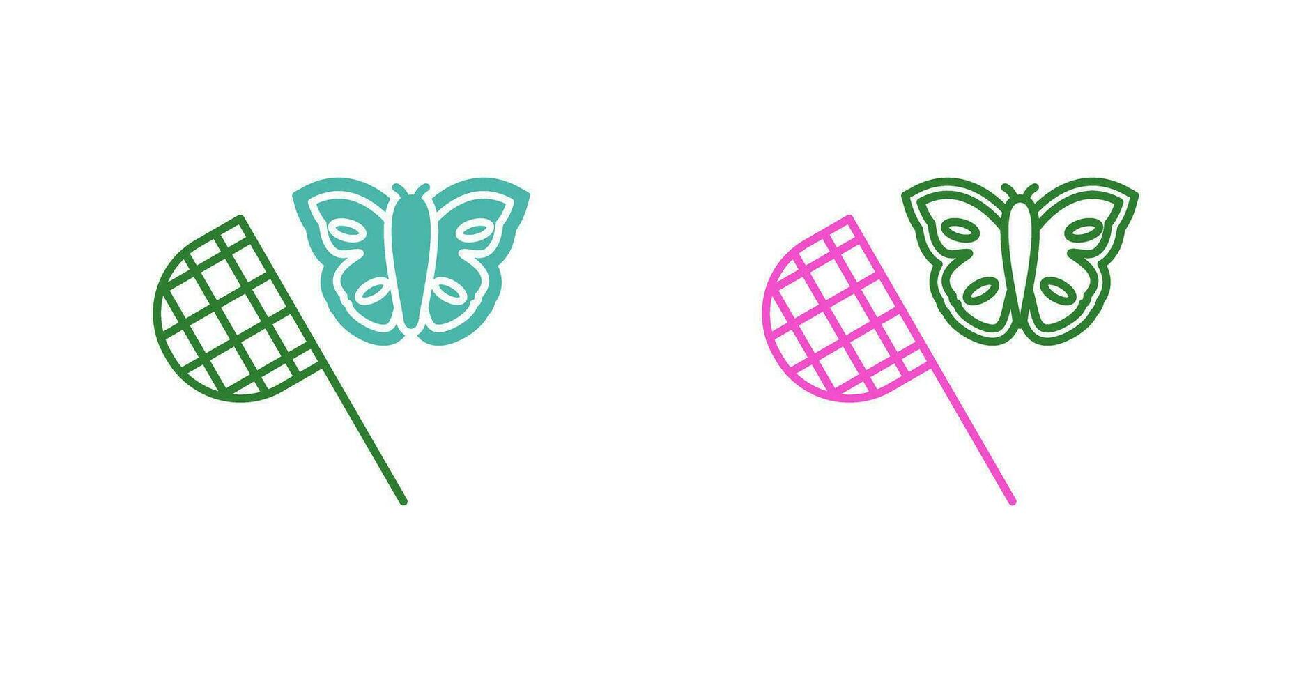 Butterfly Catcher Vector Icon