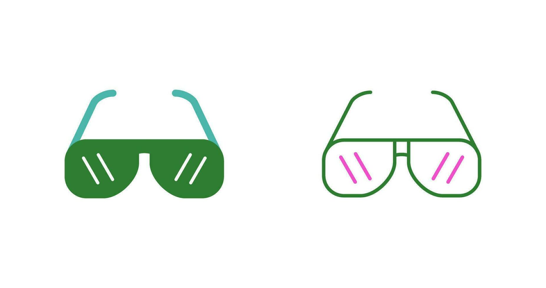 Sun Glasses Vector Icon