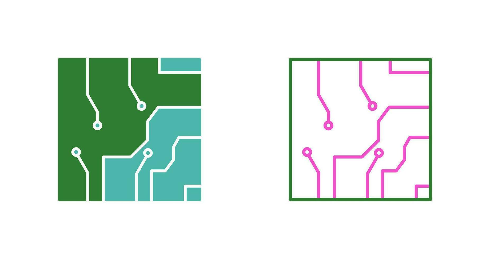 Electrical circuit Vector Icon
