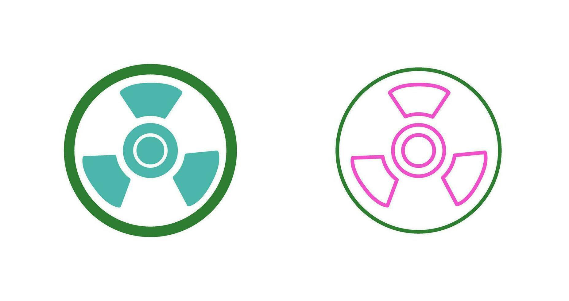 Nuclear Vector Icon