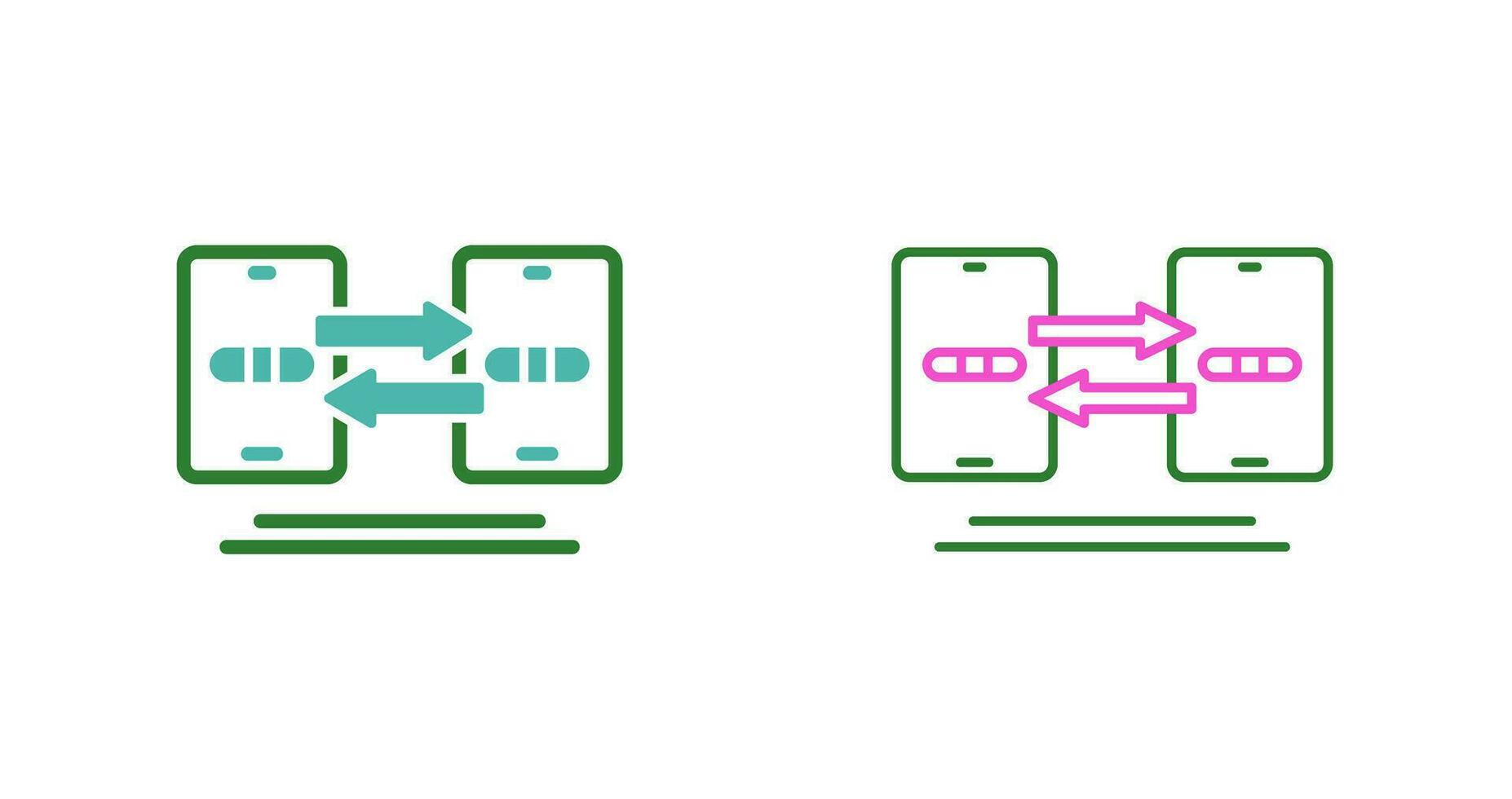 Data Synchronization Vector Icon