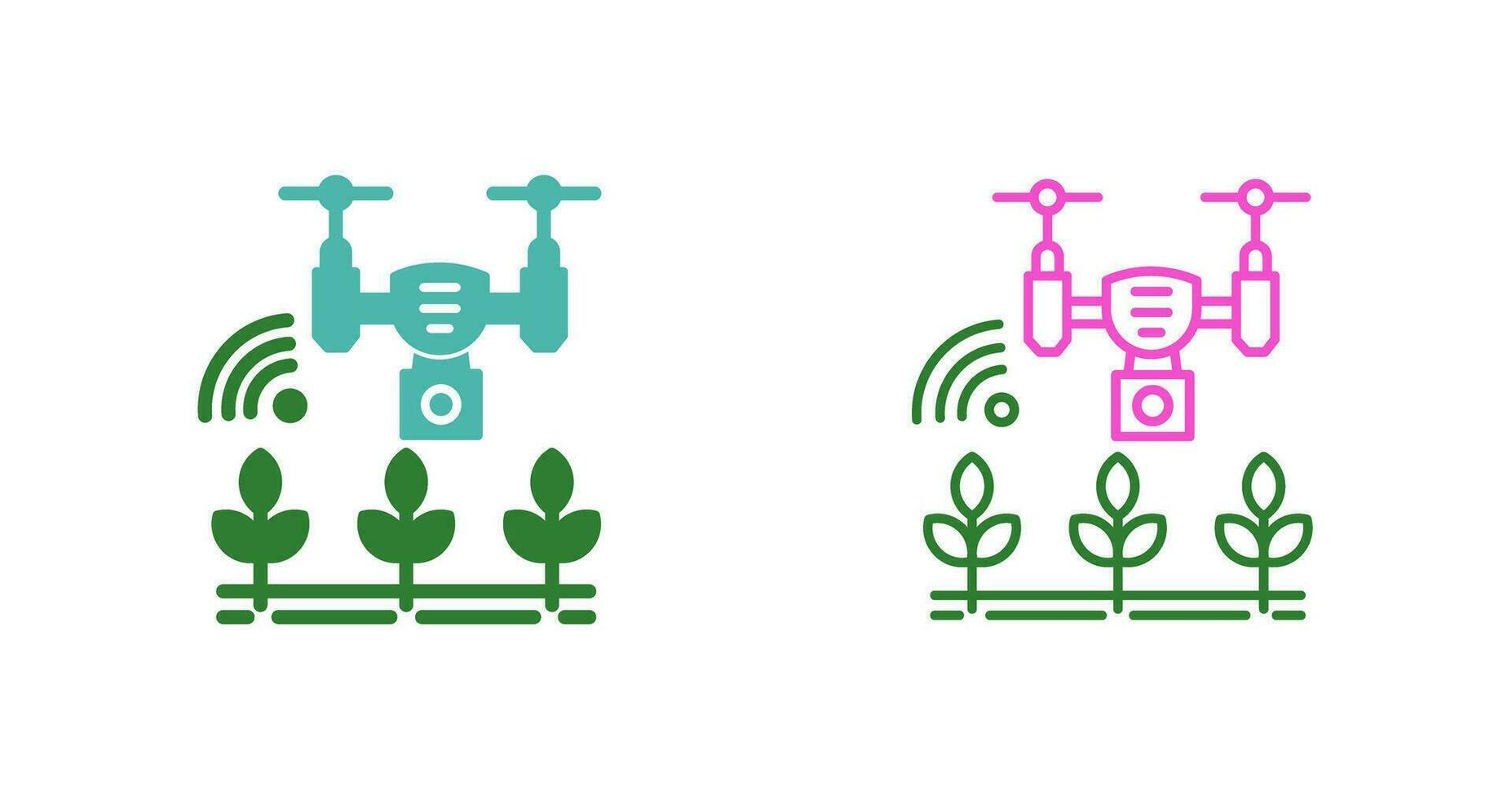 Smart Farm Vector Icon