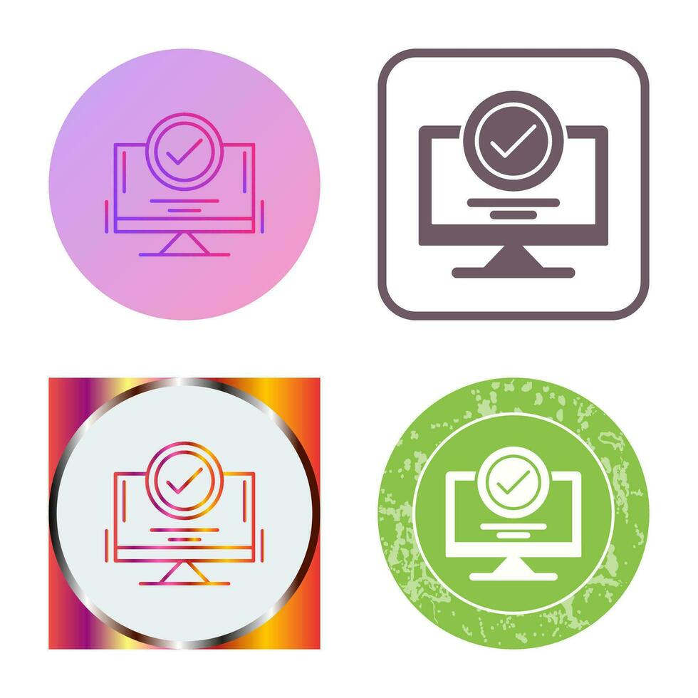 Confirmation Vector Icon