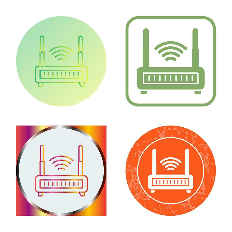Wifi Router Vector Icon