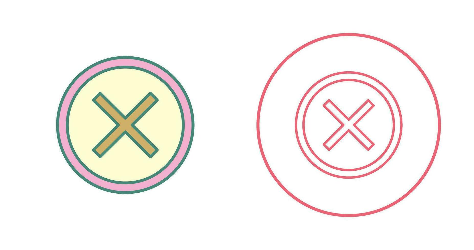 Do Not Cross Vector Icon