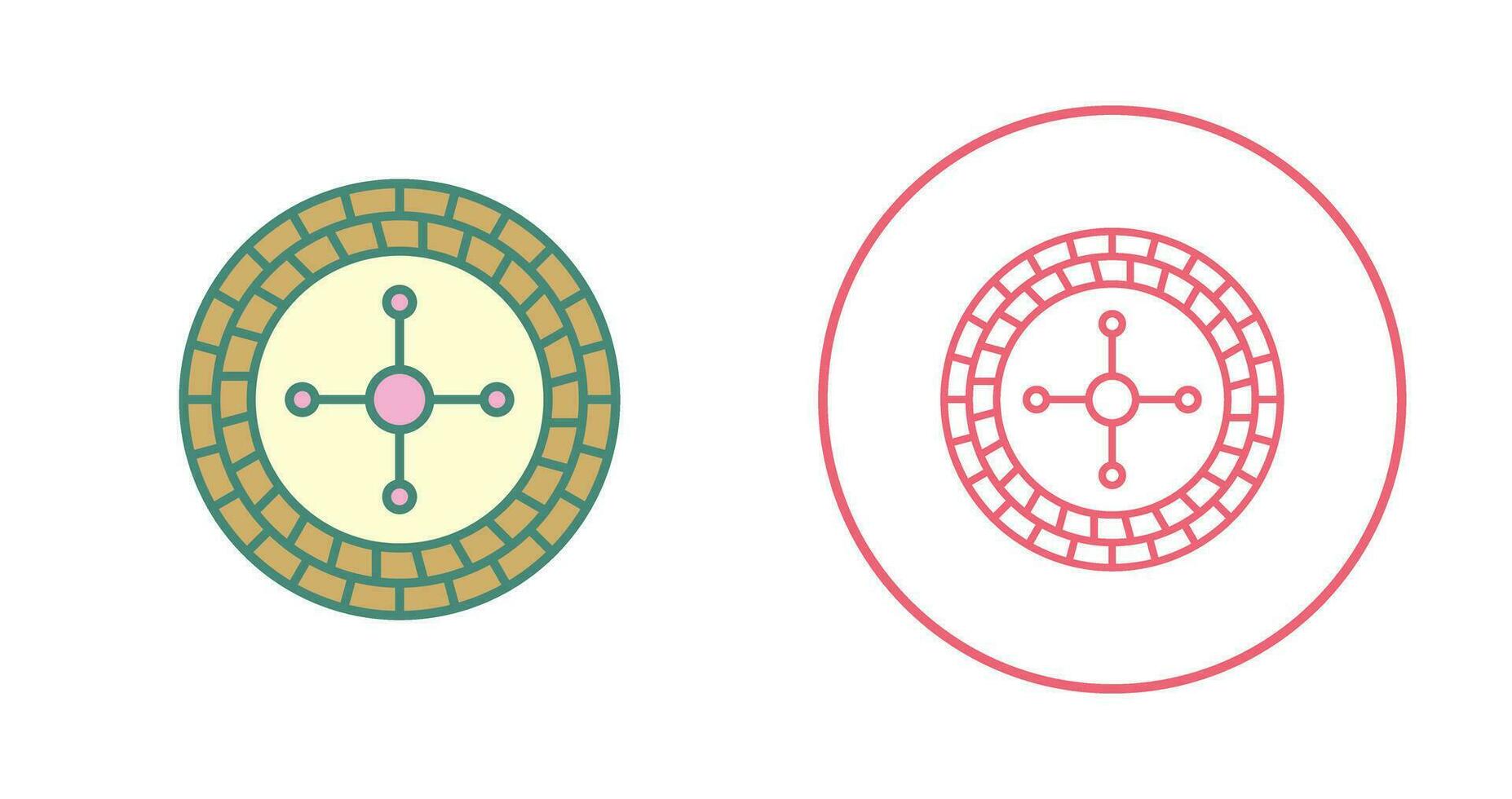 Roulette Vector Icon