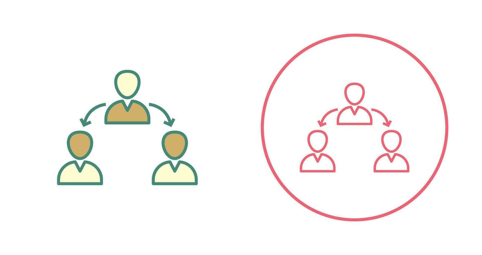 Unique Connected Users Vector Icon
