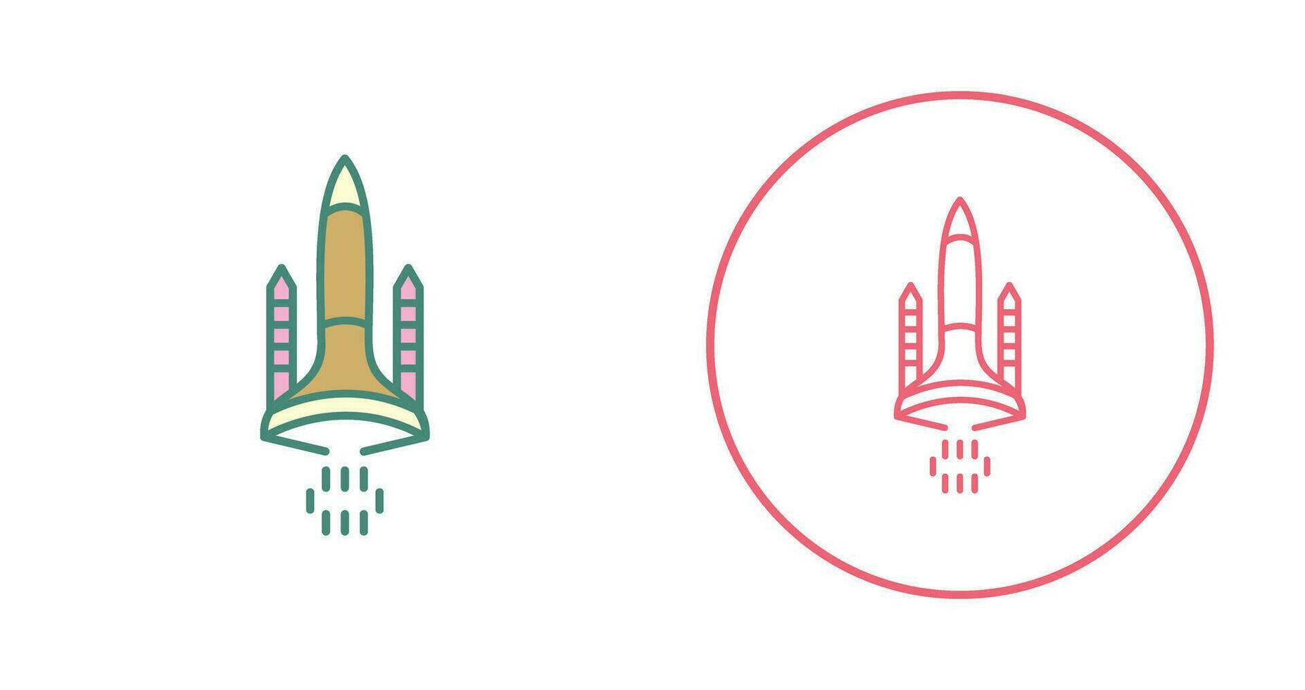 Space Shuttle Vector Icon