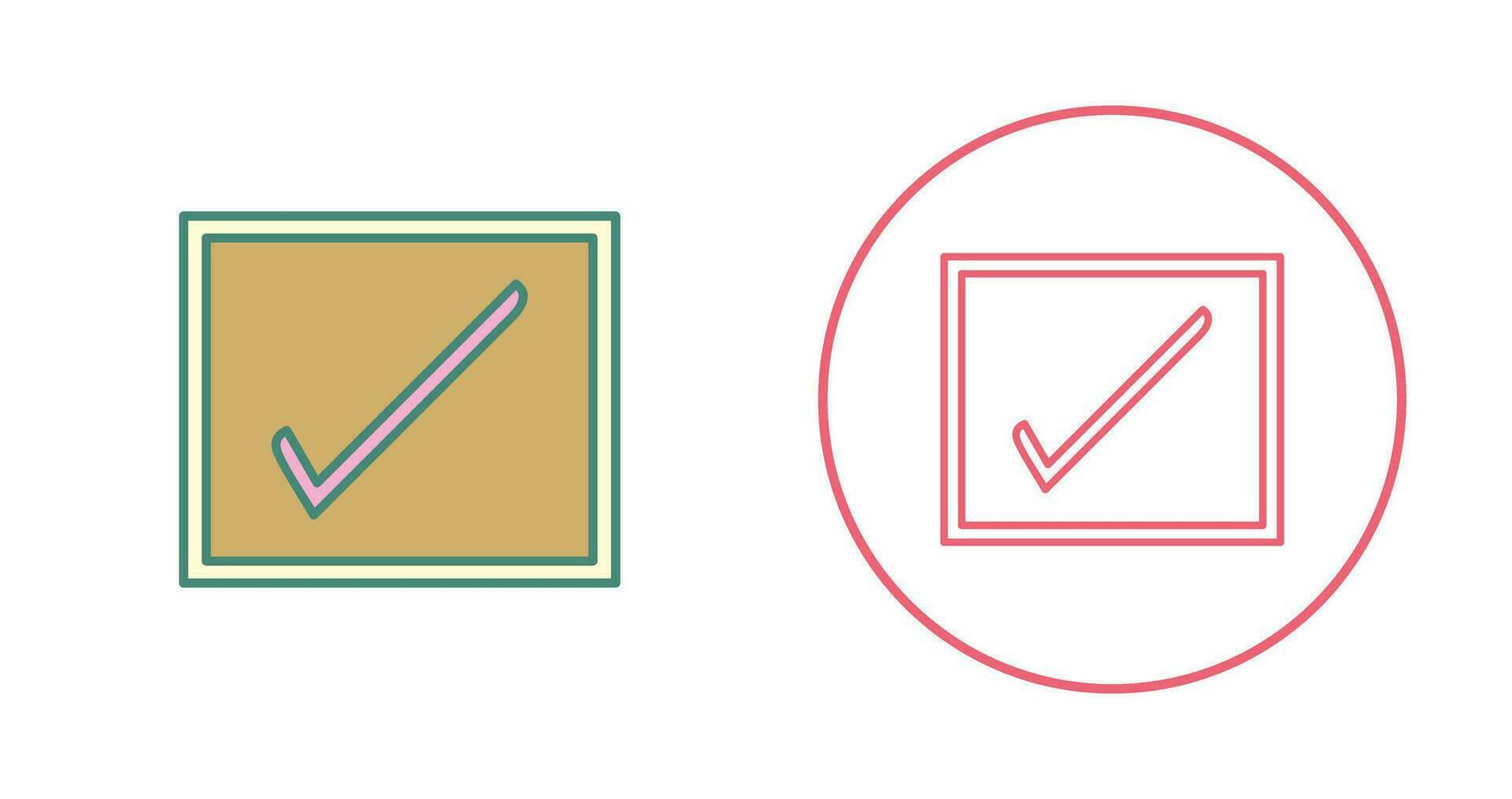 Checkbox Vector Icon
