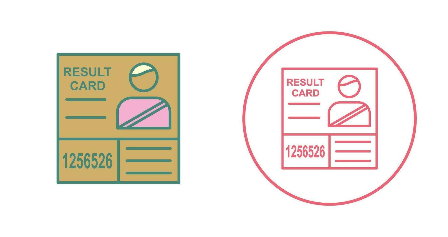 Candidate Results Vector Icon