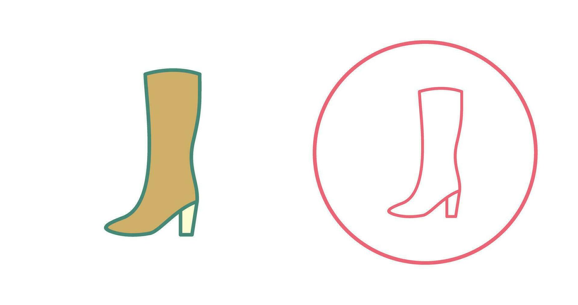 Long Boots Vector Icon