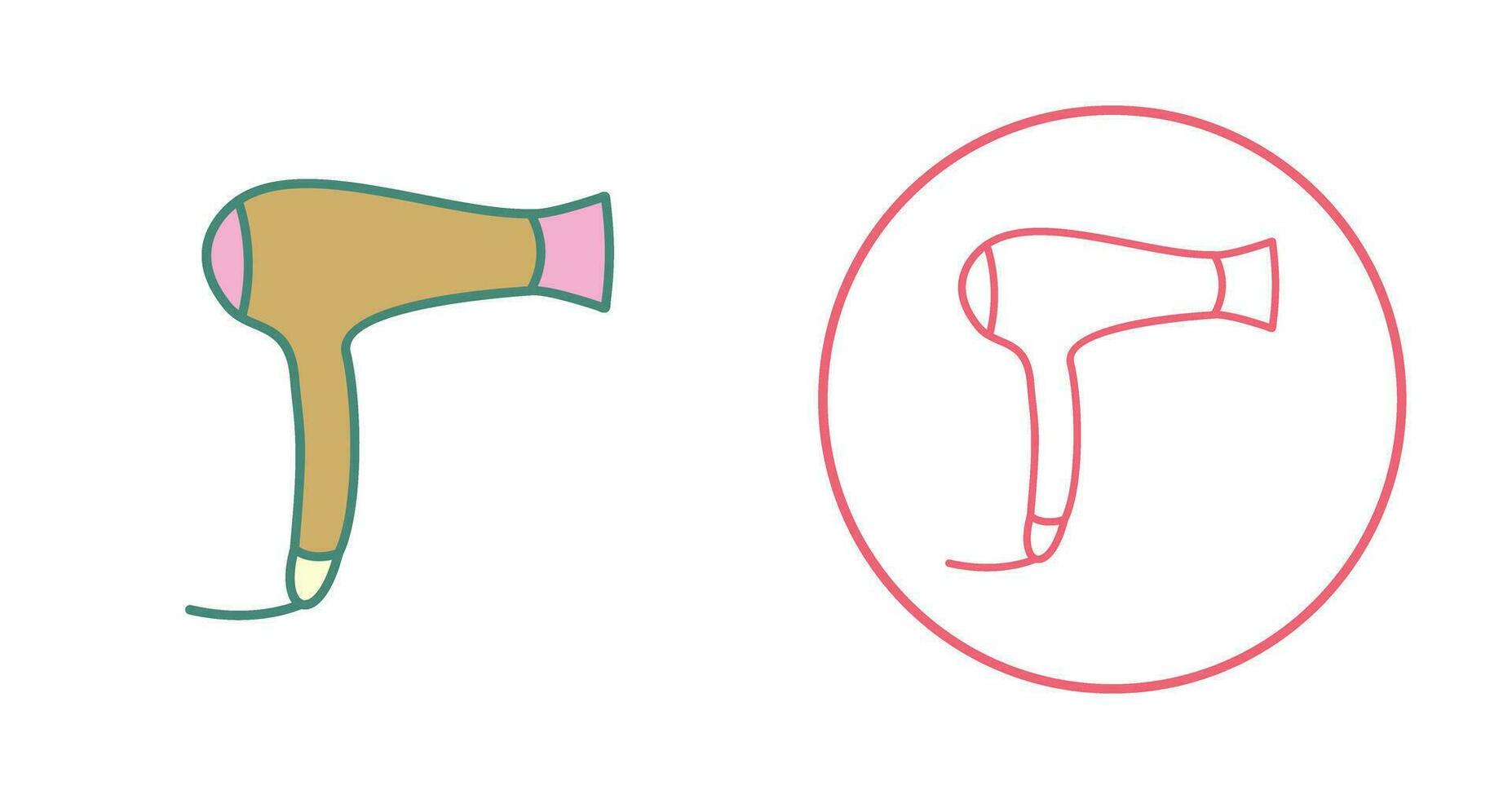 Hair Dryer Vector Icon
