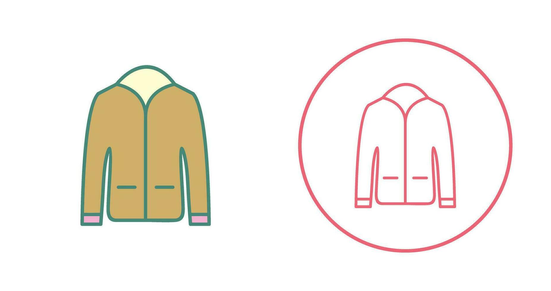 Men's Jacket Vector Icon