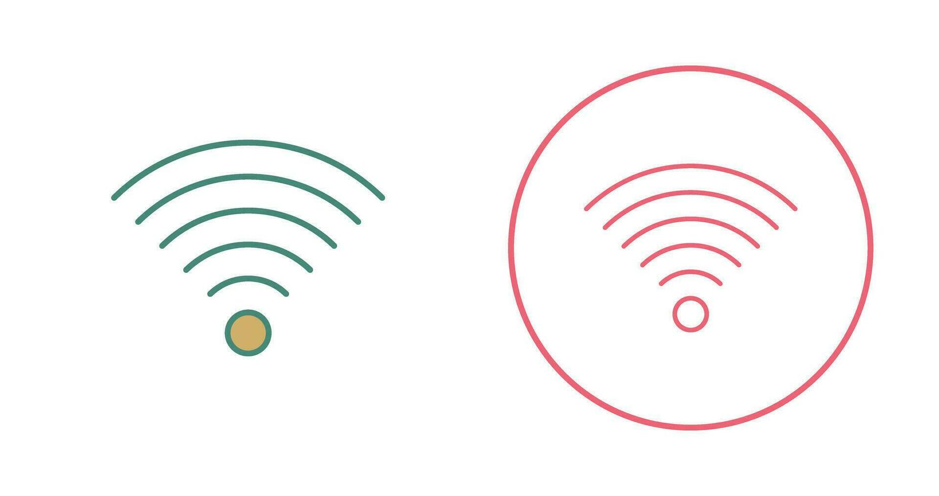 Signal on User Vector Icon