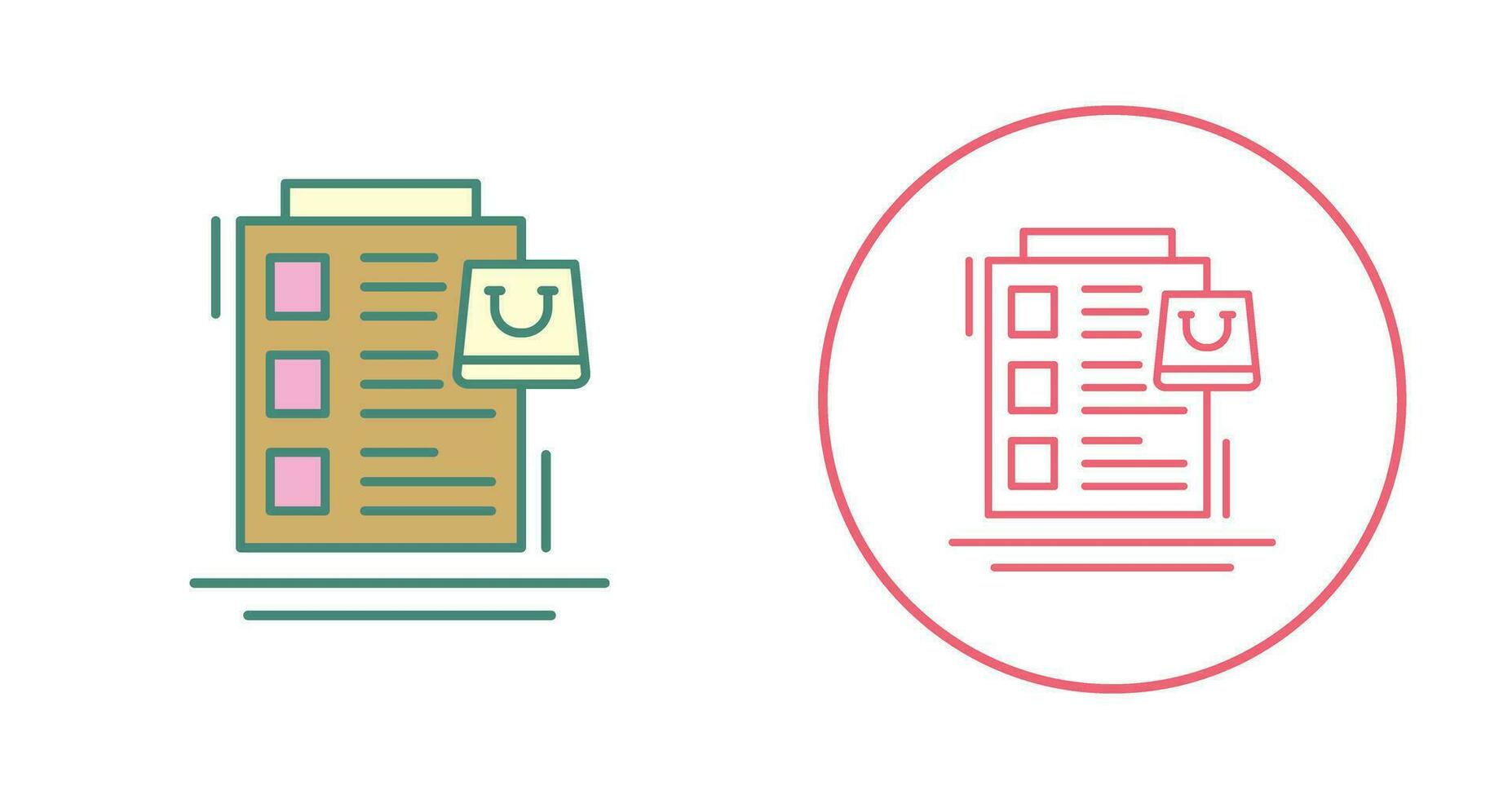 Wish List Vector Icon