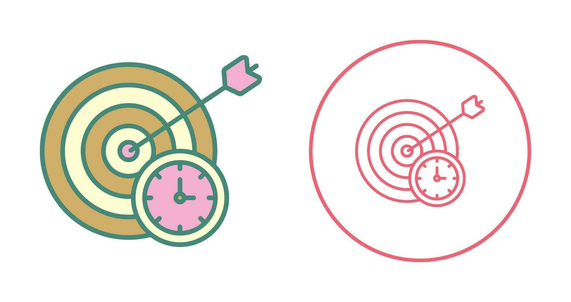In Time Vector Icon