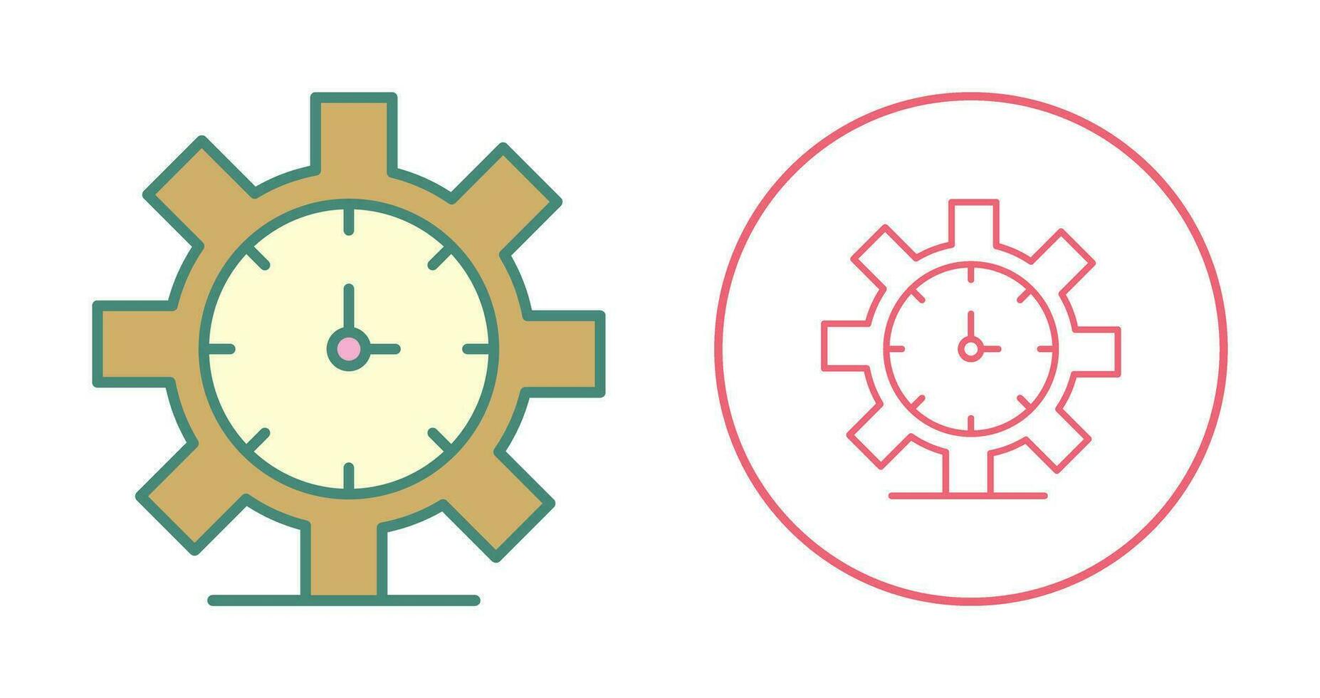 Time Management Vector Icon