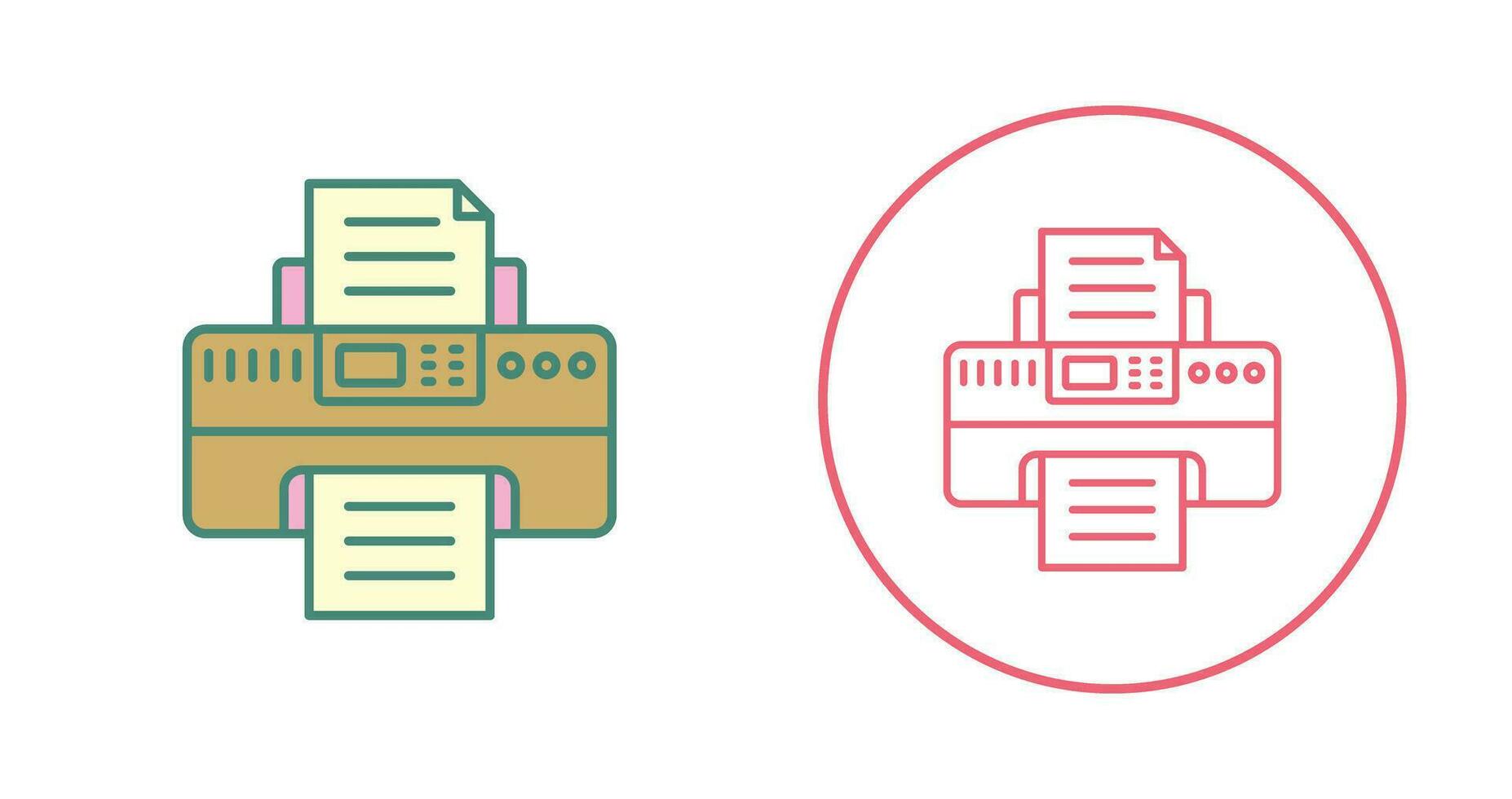 Printer Vector Icon