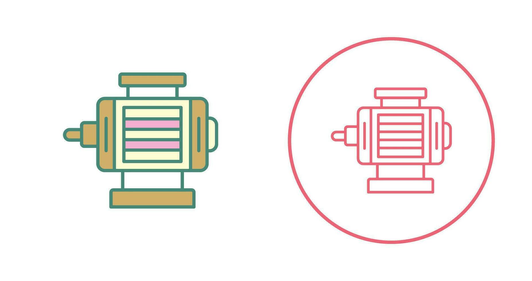 ELectric Motor Vector Icon