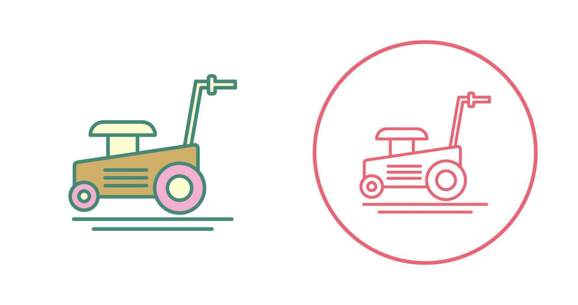 Lawn Mower Vector Icon