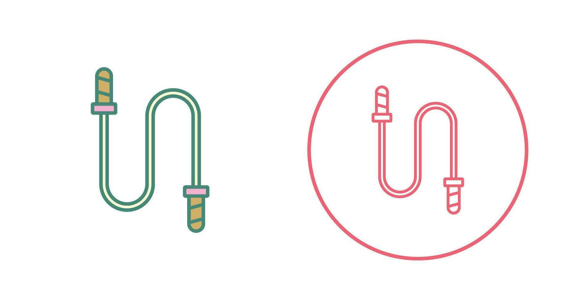 Jumping Rope Vector Icon