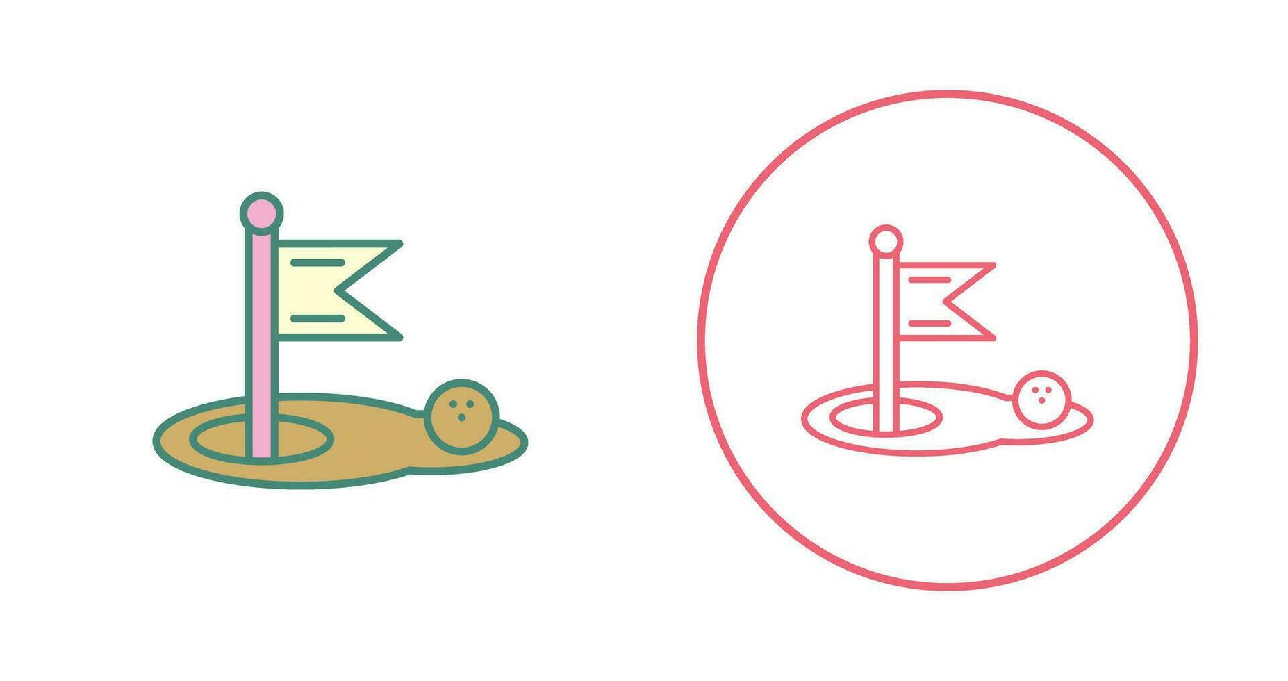 Golf Vector Icon