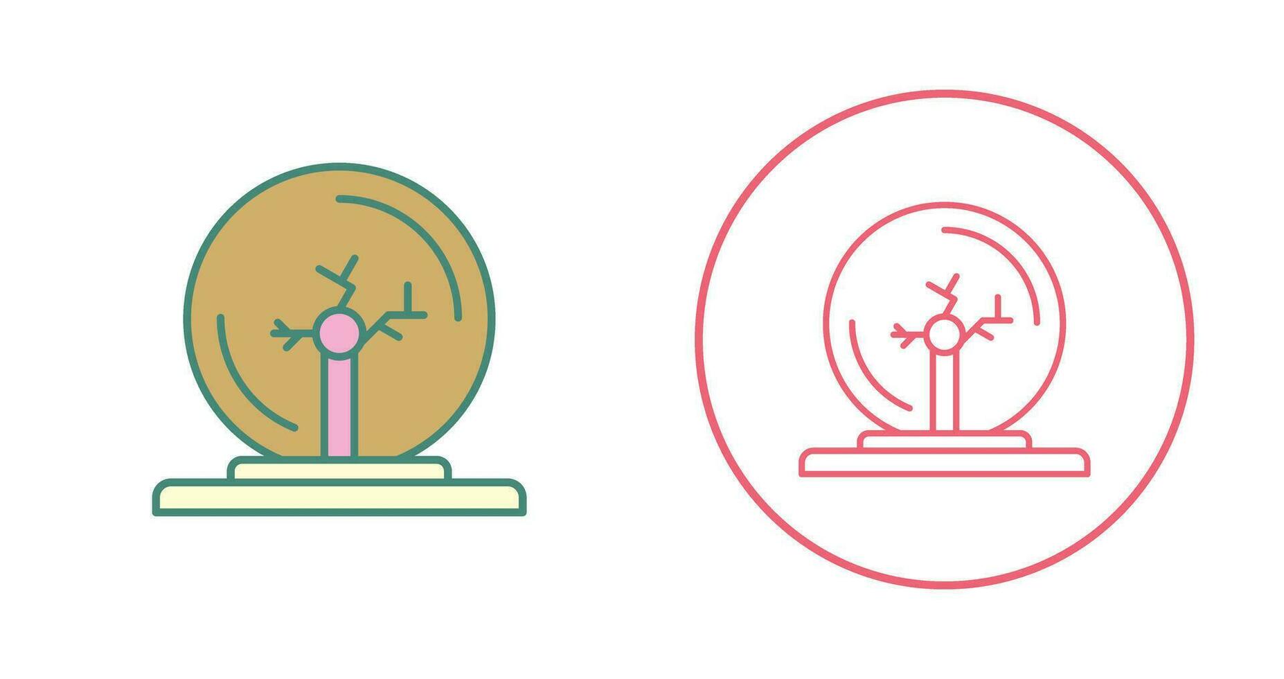 Plasma Ball Vector Icon