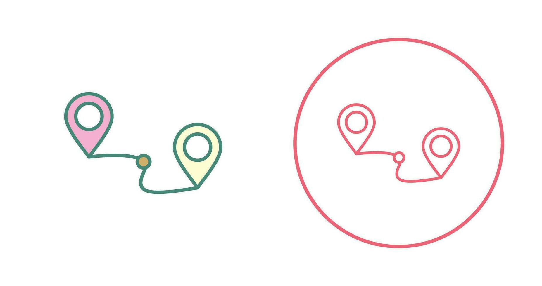 Route Vector Icon