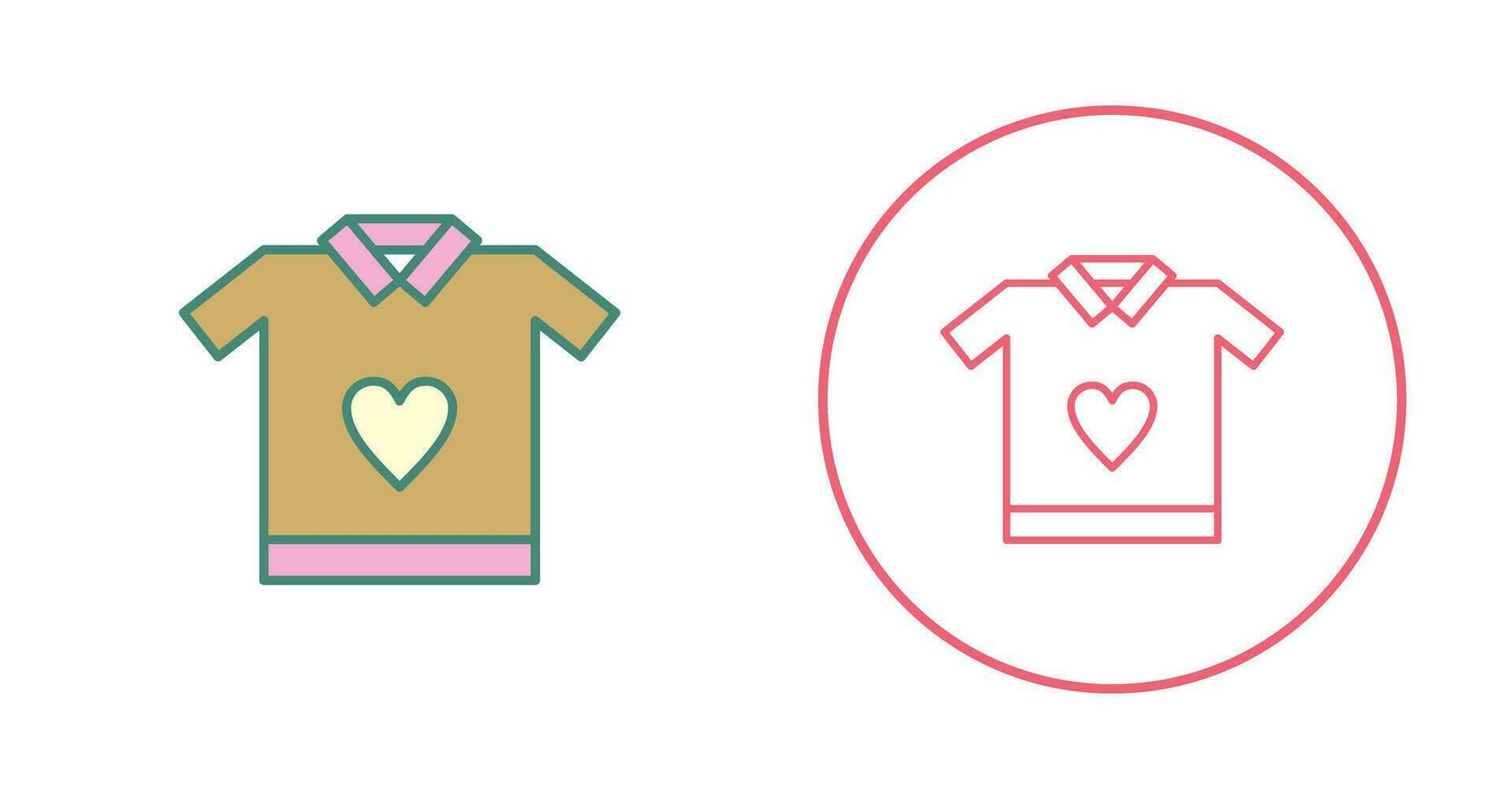 T Shirt Vector Icon