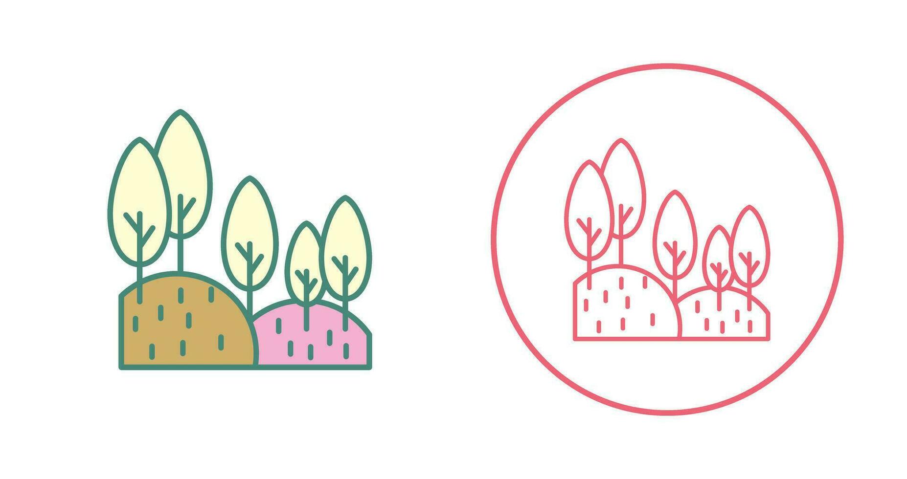 Forest Vector Icon