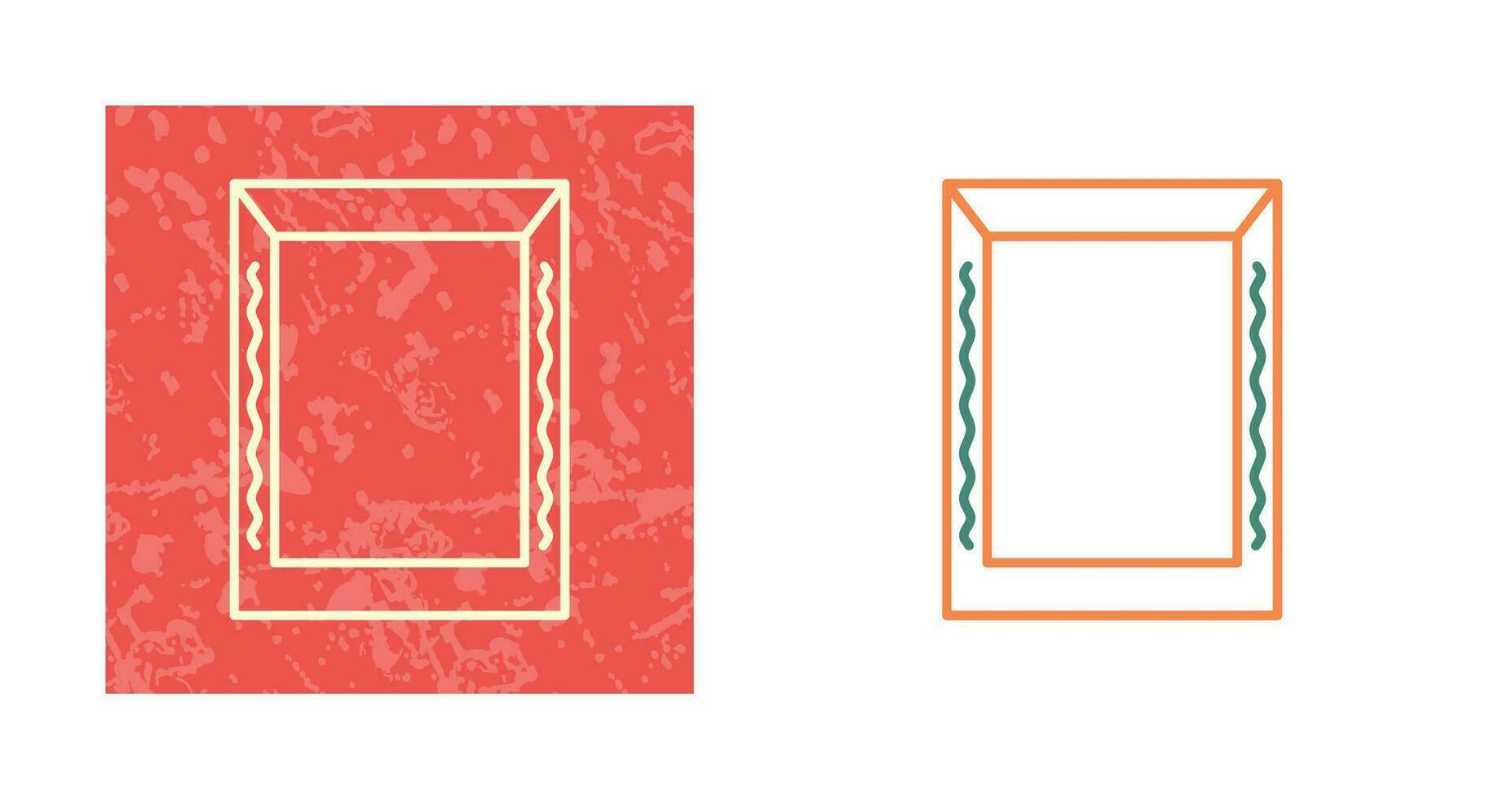 Unique Frame Vector Icon