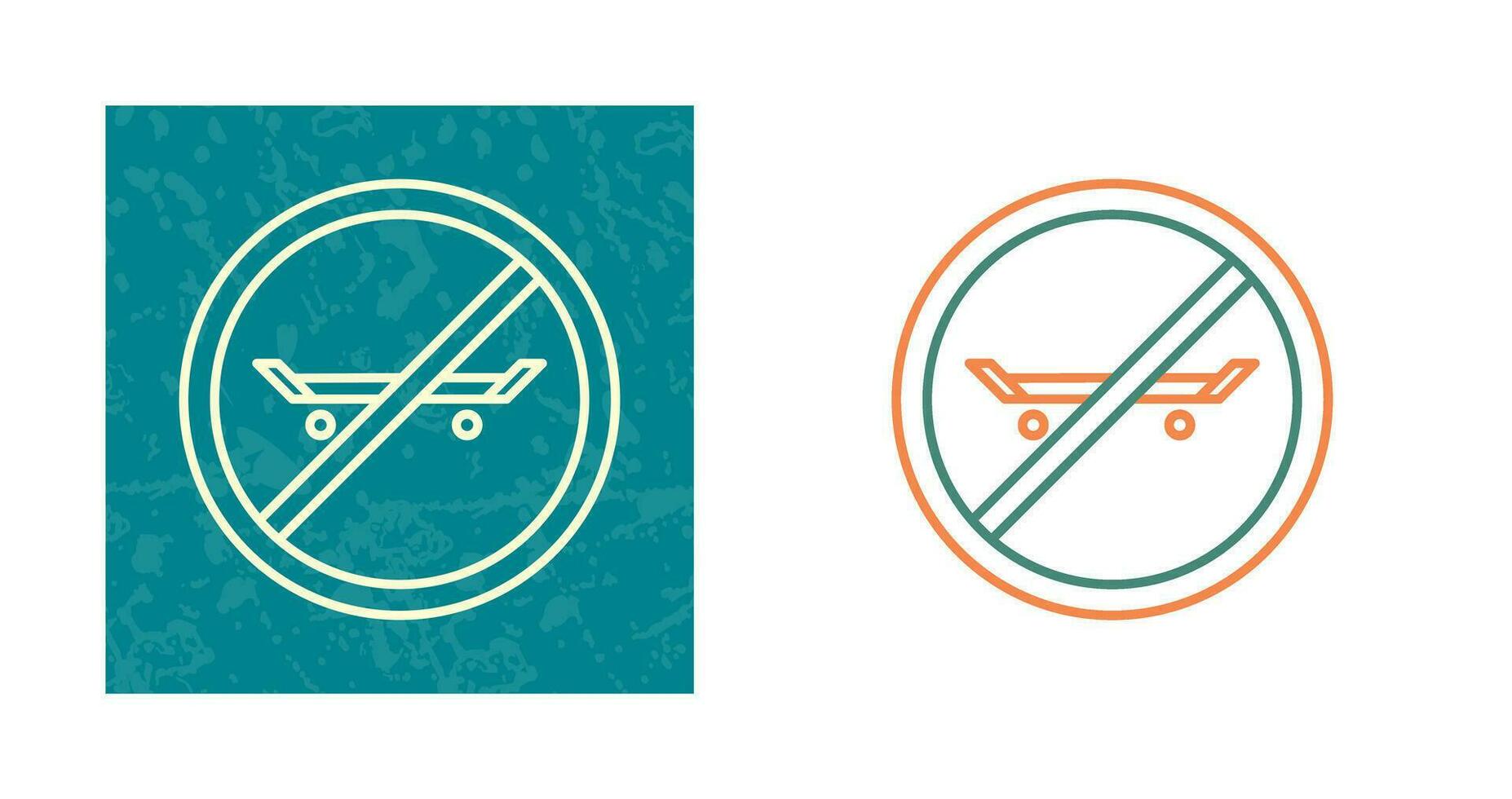 No Skating Vector Icon