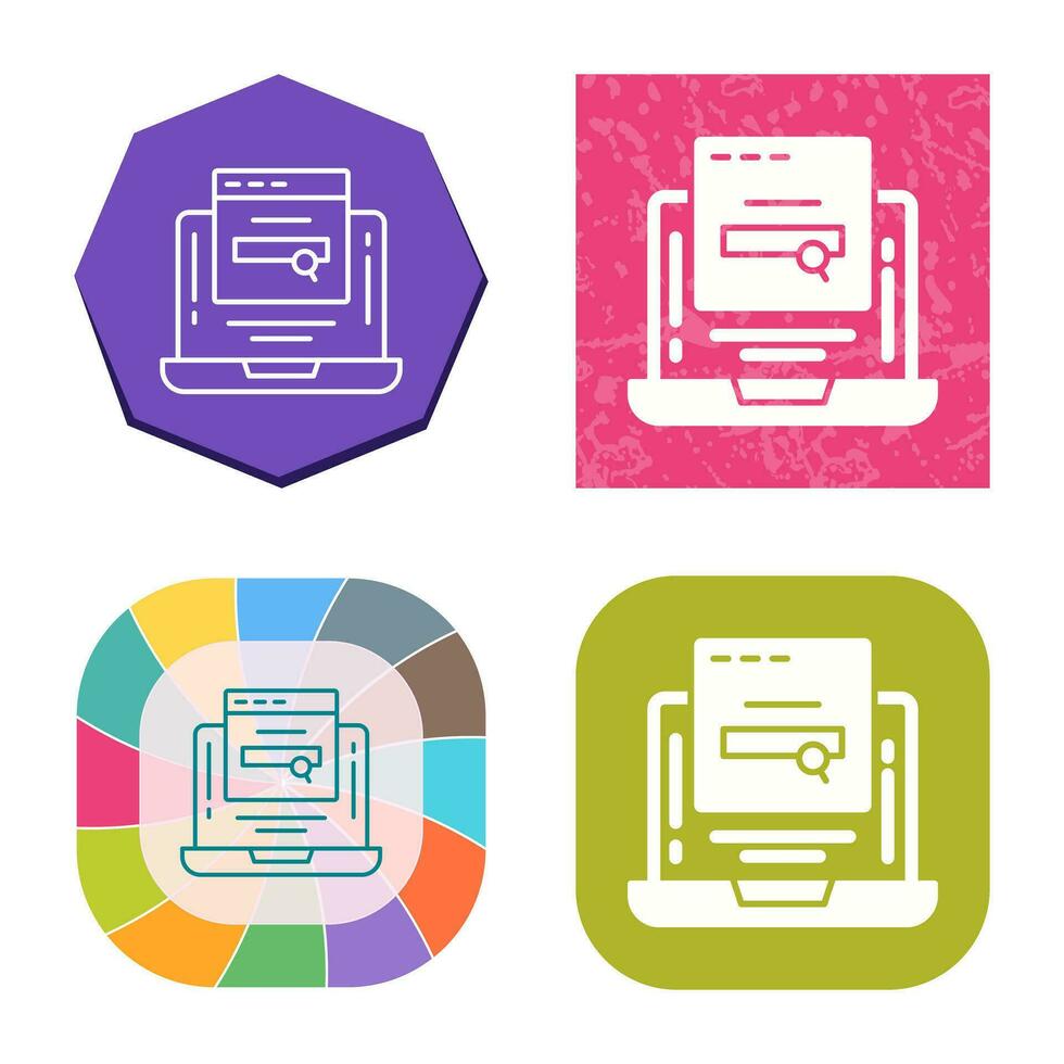 Searching Vector Icon