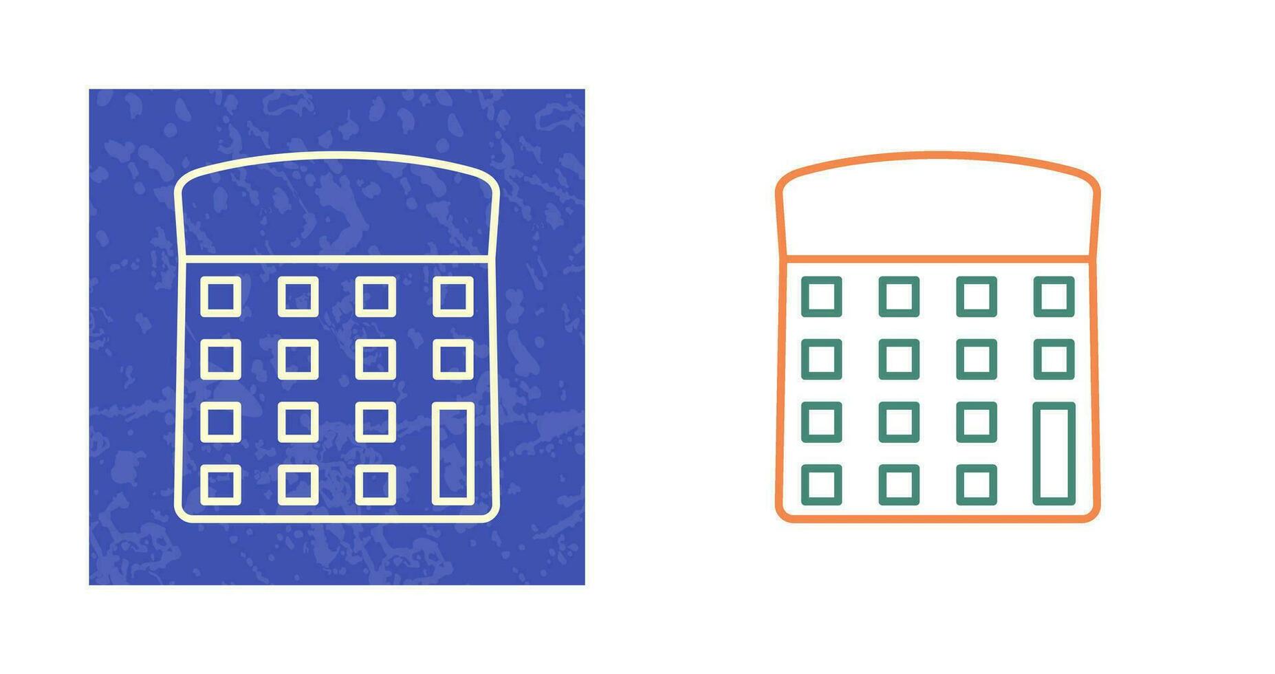 Unique Calculator Vector Icon