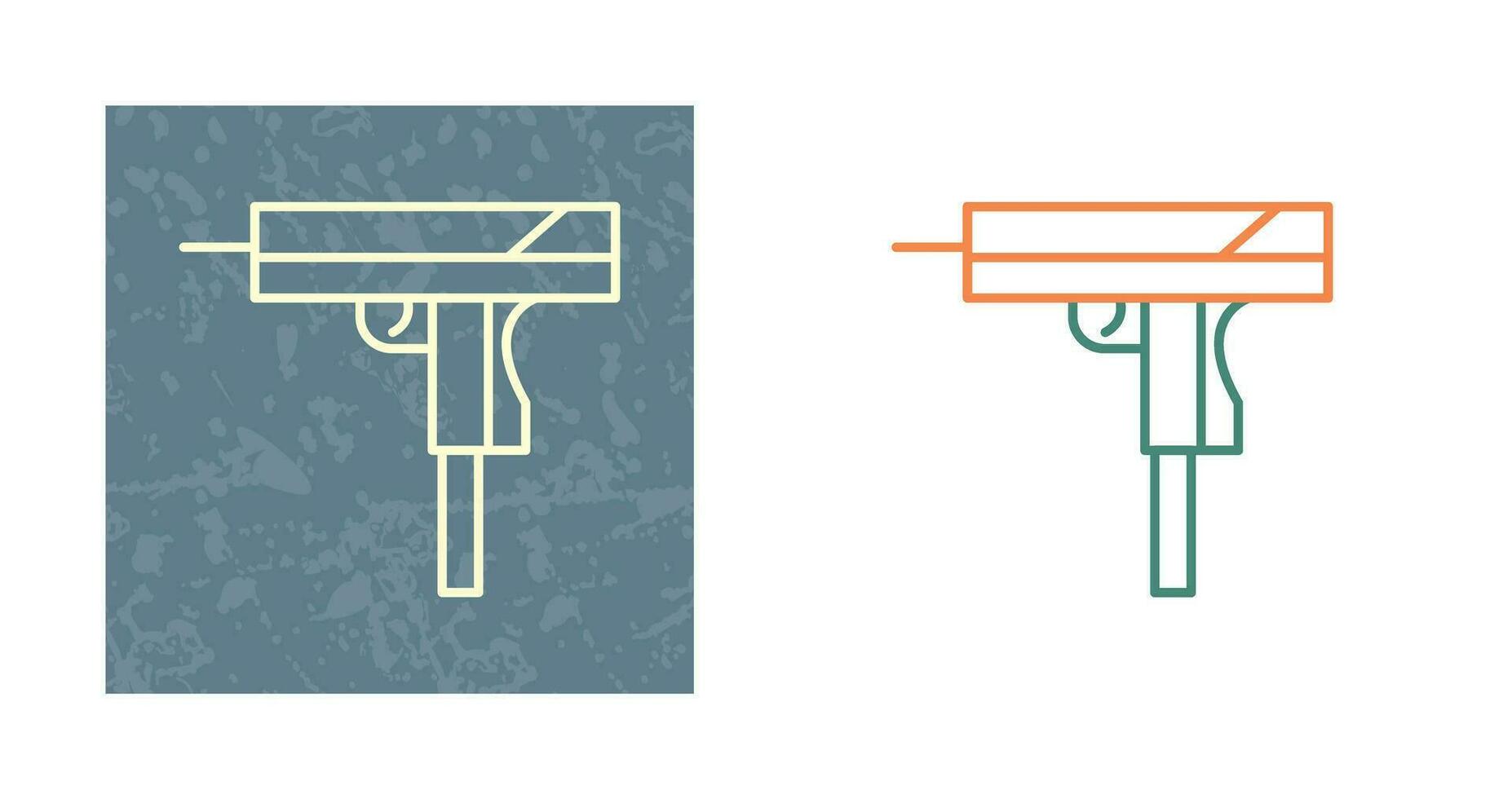 Unique Gun Vector Icon