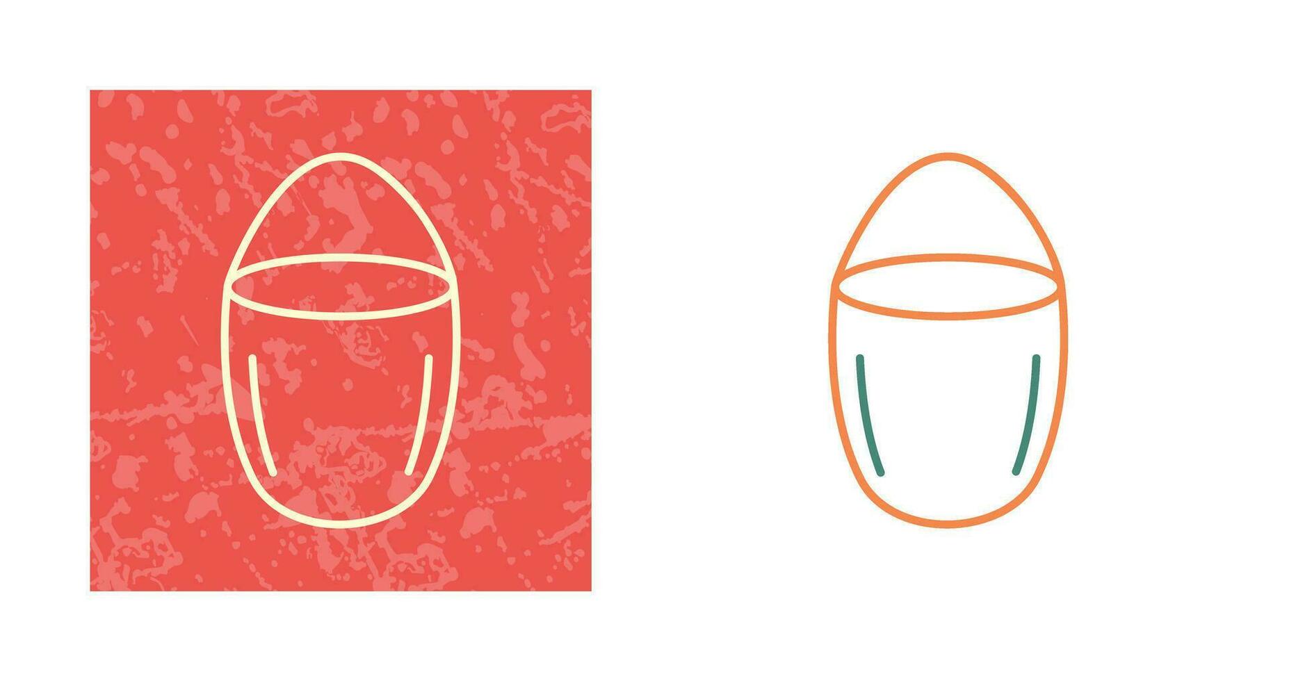 Unique Water Bucket Vector Icon