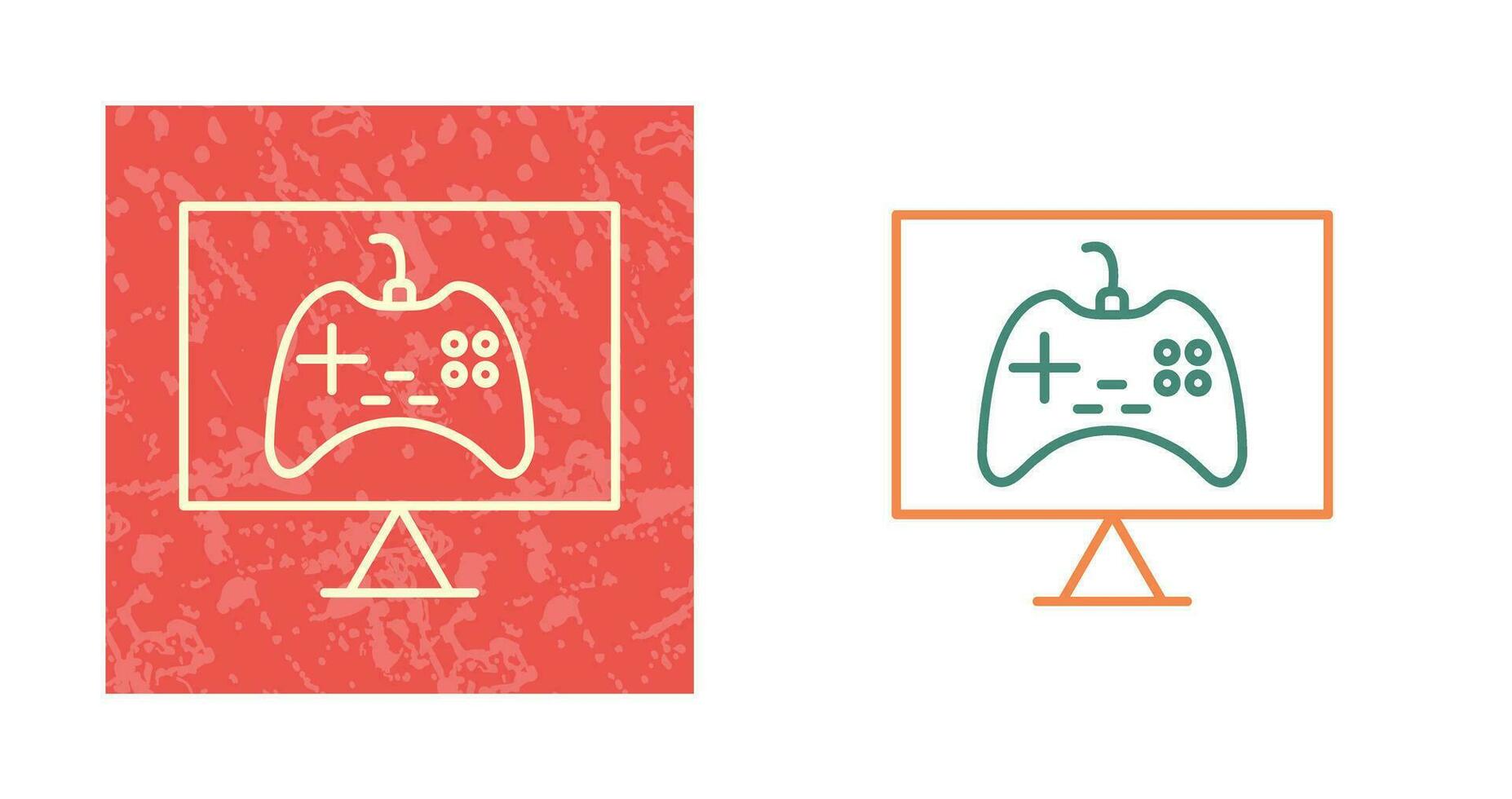 Unique Online Games Vector Icon