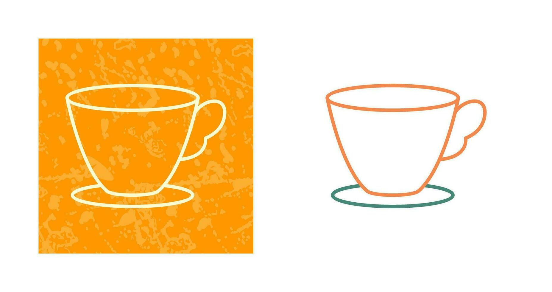 icono de vector de taza de té