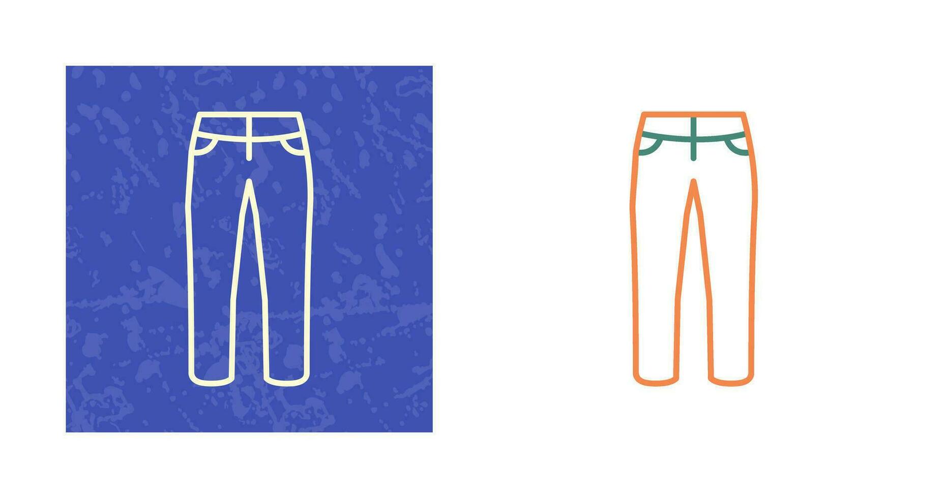 icono de vector de pantalones