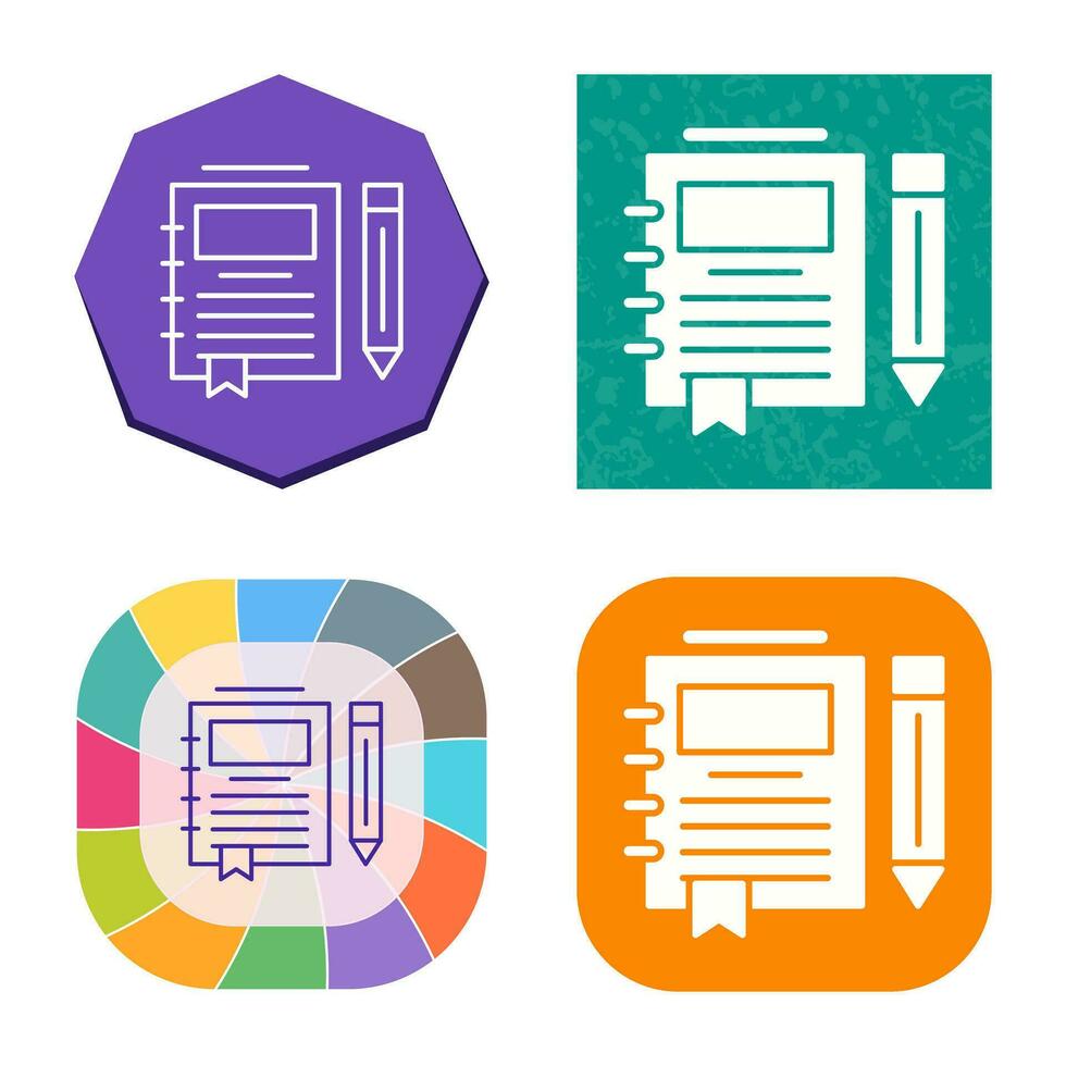 Journal Vector Icon