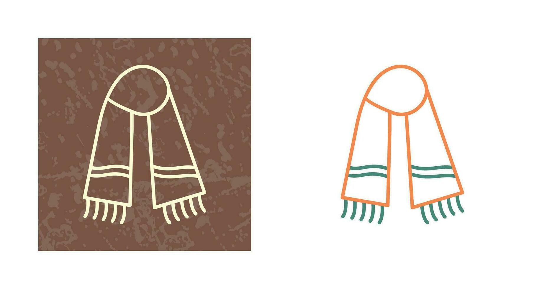 Warm Scarf Vector Icon