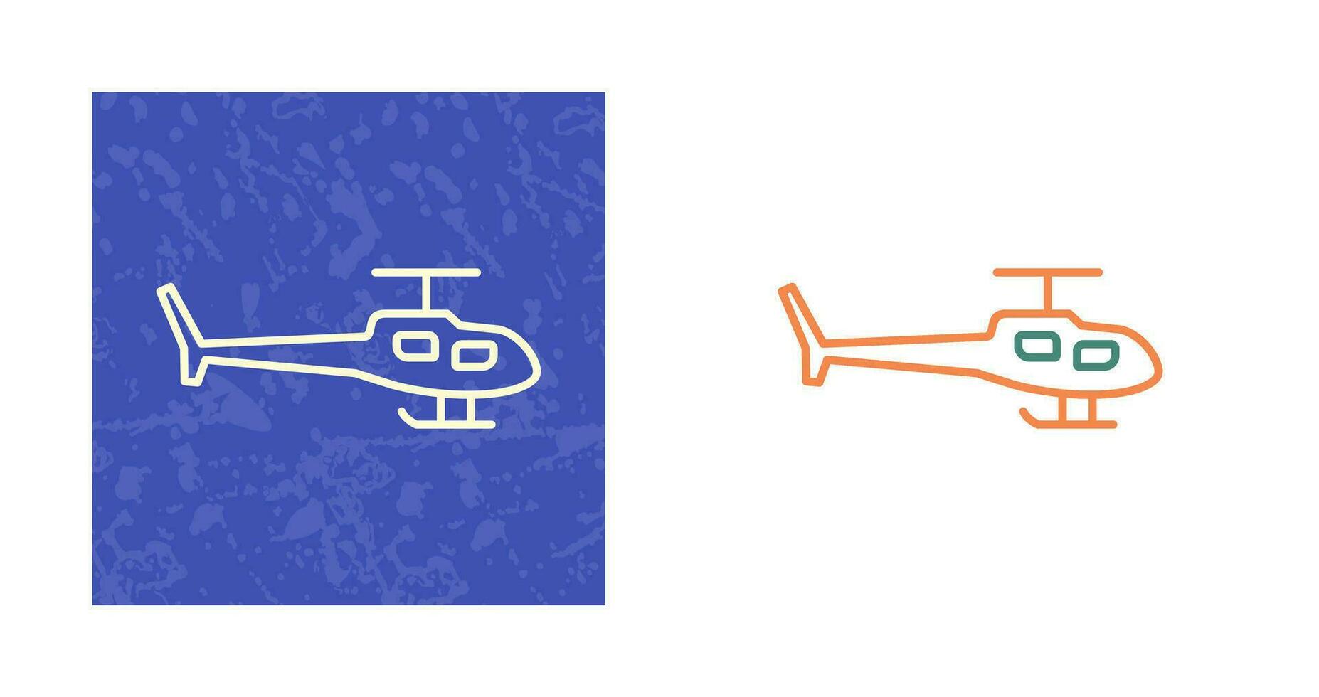 icono de vector de helicóptero