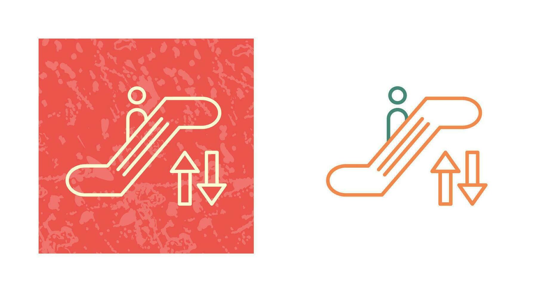 Escalator Vector Icon