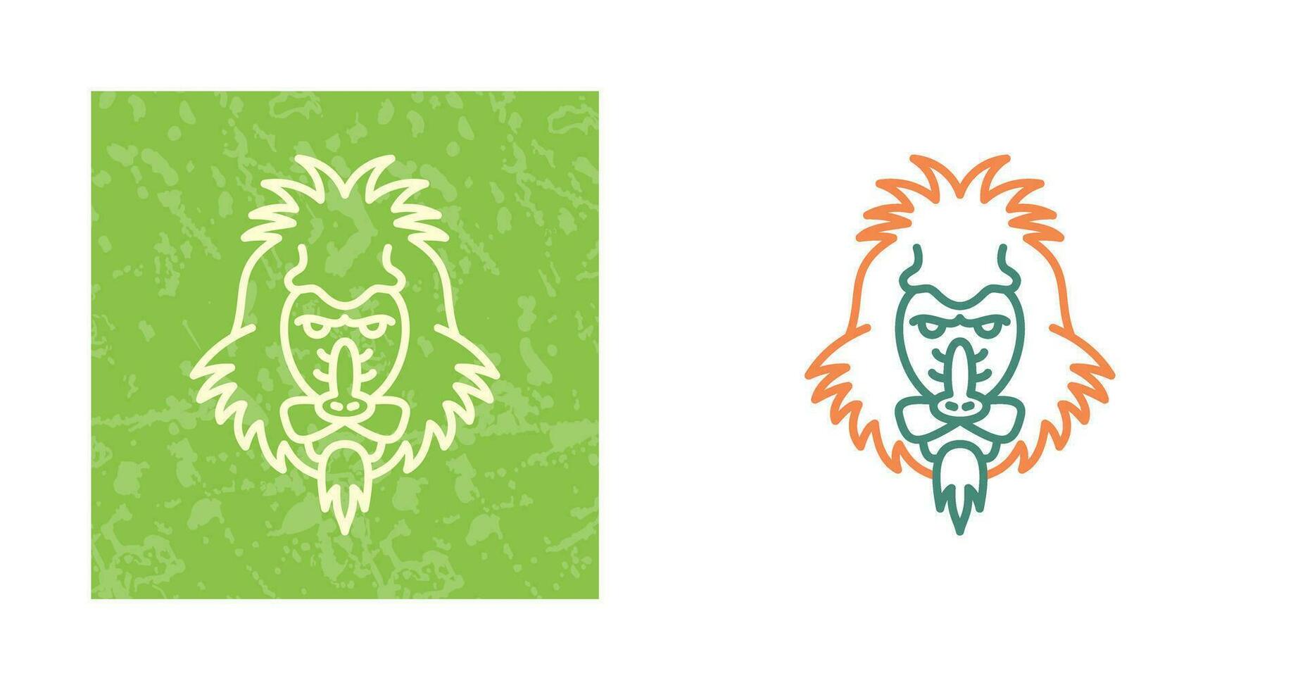 Mandrill Vector Icon